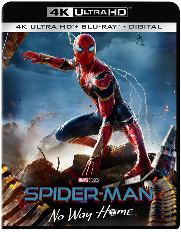 《蜘蛛侠：英雄无归》4K蓝光碟封面公布 亚马逊开启预售