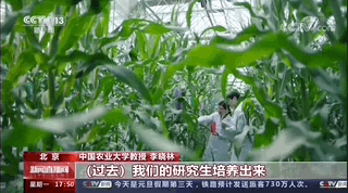新年首秀！中国农大师生快闪《领航》连续亮相《新闻联播》《新闻直播间》