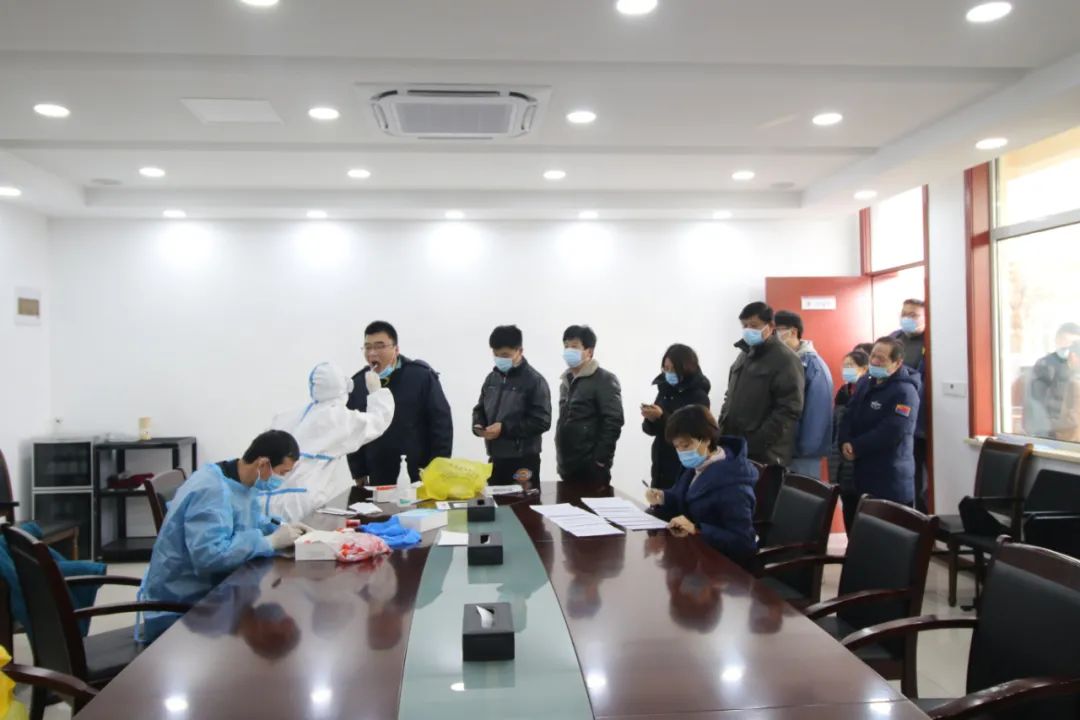 济南新材料产业园区开展全员核酸检测